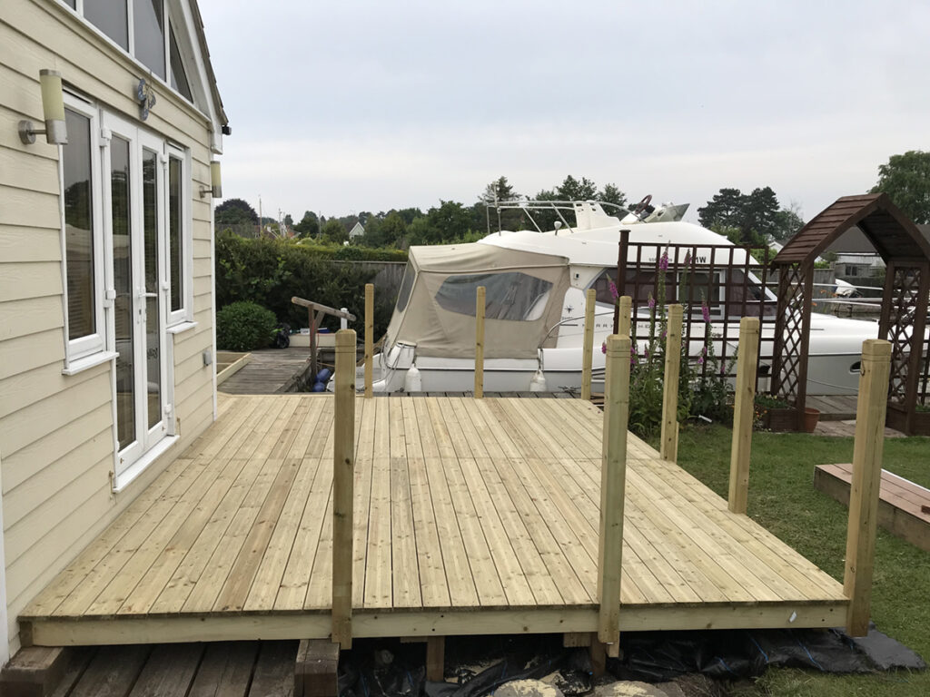 riverside decking