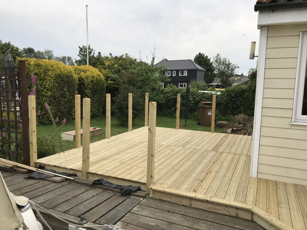 riverside decking