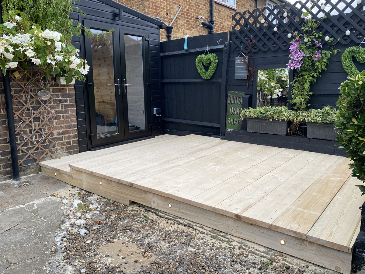 scaffold board decking