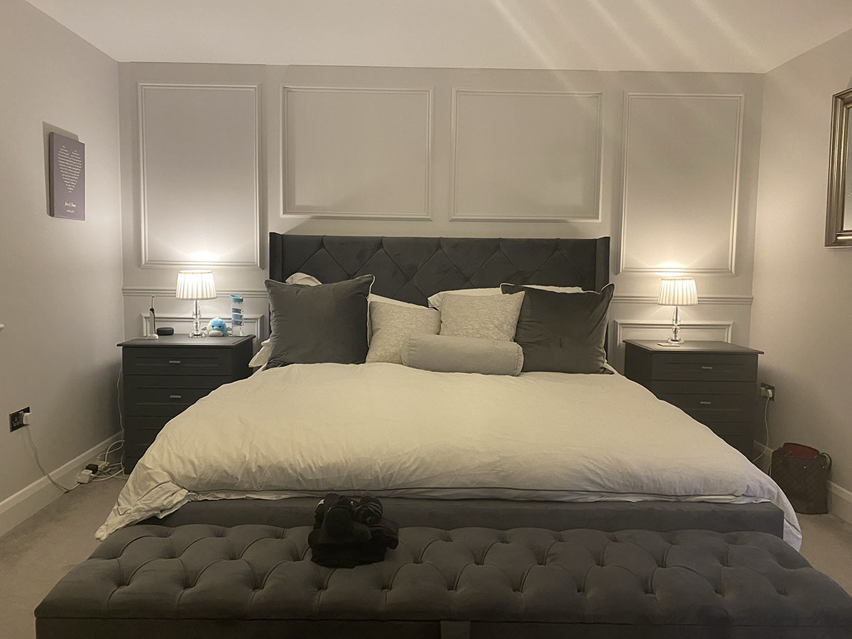 BEDROOM WAINSCOTING