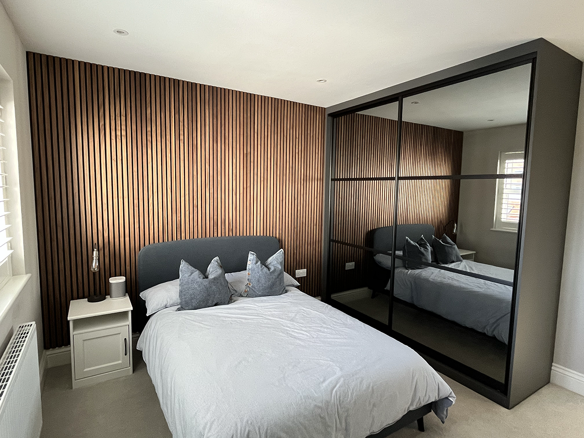 BEDROOM SLAT WALL
