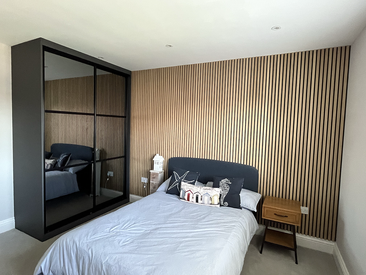 BEDROOM SLAT WALL